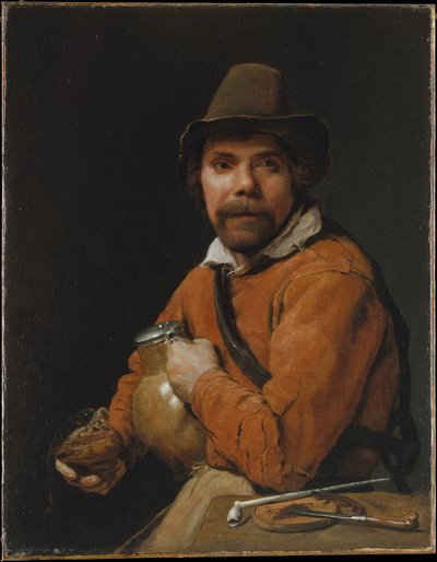 Mann mit einem Krug von Michiel Sweerts